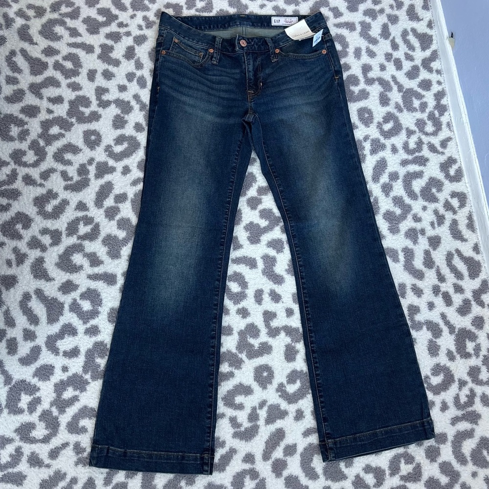 NWT Gap Low Rise Long & Lean Jeans Size 27 / 4